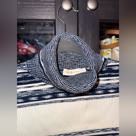 Tory Burch Sweaters New Tory Burch Julie Sweater in Blue Extra Large - Picture 2 of 7